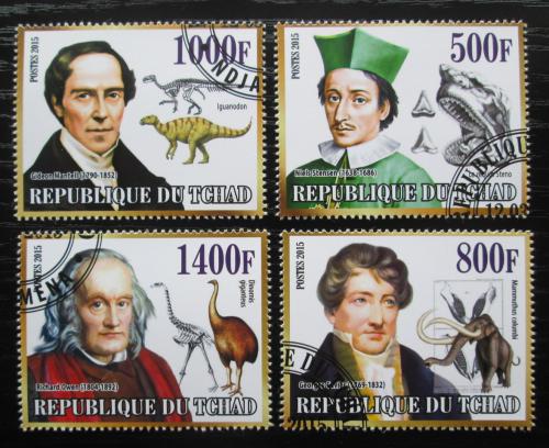 Poštové známky Èad 2015 Paleontológovia Mi# N/N