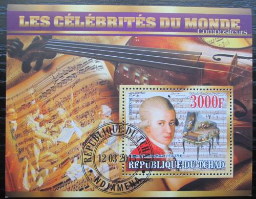 Poštová známka Èad 2015 Wolfgang Amadeus Mozart Mi# N/N