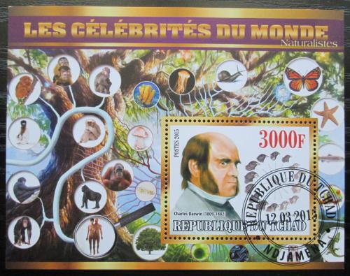 Poštová známka Èad 2015 Charles Darwin Mi# N/N