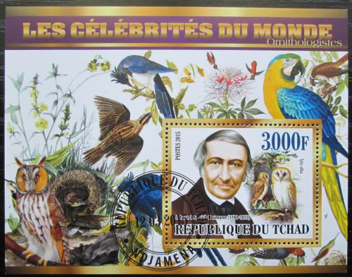 Poštová známka Èad 2015 Johann Friedrich Naumann, ornitolog Mi# N/N
