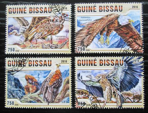 Poštové známky Guinea-Bissau 2016 Dravci Mi# 8604-07 Kat 11€