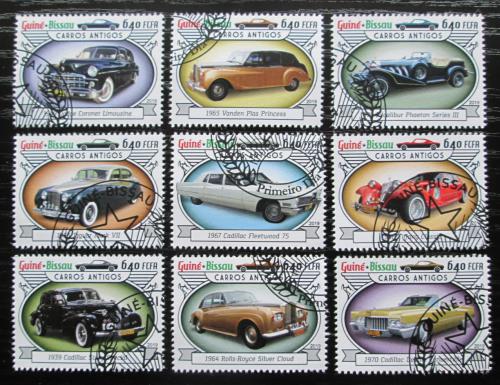 Poštové známky Guinea-Bissau 2019 Stará autá Mi# 10402-10 Kat 21.50€