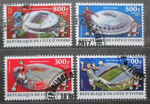 Poštové známky Pobrežie Slonoviny 2017 MS ve futbale Mi# N/N