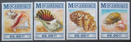 Poštové známky Mozambik 2015 Mušle Mi# 7999-8002 Kat 15€
