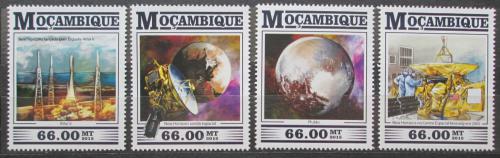 Potov znmky Mozambik 2015 Mise k planet Pluto Mi# 8084-87 Kat 15