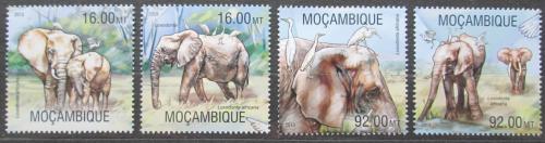 Poštové známky Mozambik 2013 Slony Mi# 6697-6700 Kat 13€
