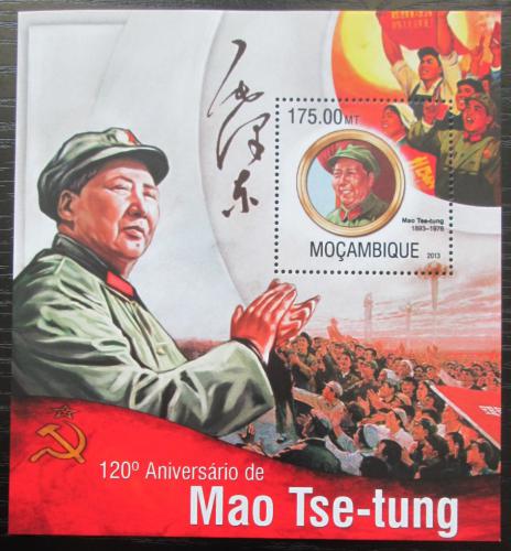 Poštová známka Mozambik 2013 Prezident Mao Ce-tung Mi# Block 786 Kat 10€