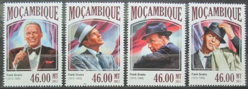 Poštovní známky Mosambik 2013 Frank Sinatra Mi# 7052-55 Kat 11€