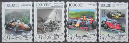 Poštovní známky Mosambik 2016 Formule 1 Mi# 8649-52 Kat 22€