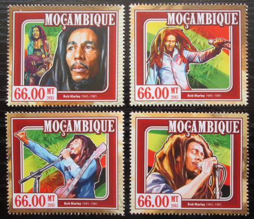 Potov znmky Mozambik 2015 Bob Marley Mi# 7805-08 Kat 15