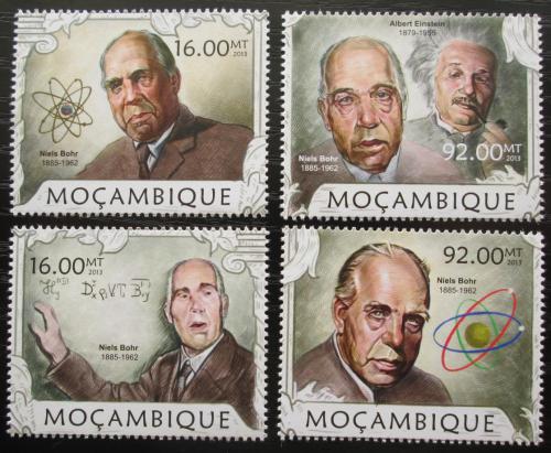 Poštové známky Mozambik 2013 Niels Bohr, fyzik Mi# 6399-6402 Kat 13€