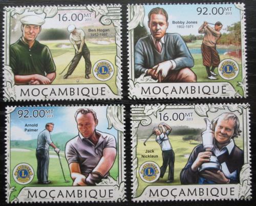 Poštové známky Mozambik 2013 Golf Mi# 6364-67 Kat 13€