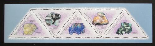 Poštové známky Guinea 2011 Minerály Mi# 8522-26 Kat 20€