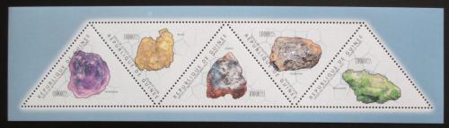 Poštové známky Guinea 2011 Minerály Mi# 8527-31 Kat 20€