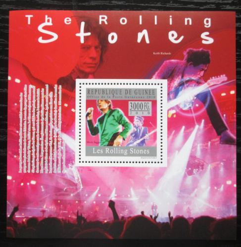 Poštová známka Guinea 2010 The Rolling Stones Mi# Block 1814 Kat 10€