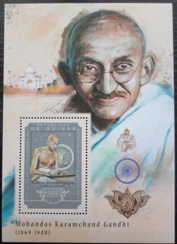 Poštová známka Guinea 2014 Mahátma Gándhí Mi# Block 2467 Kat 16€