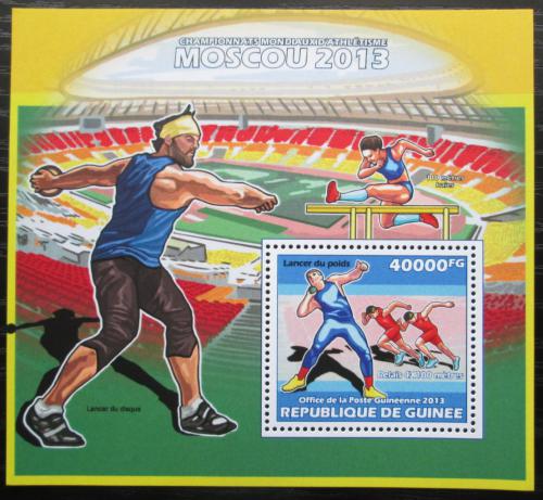 Poštová známka Guinea 2013 MS v atletice Mi# Block 2327 Kat 16€