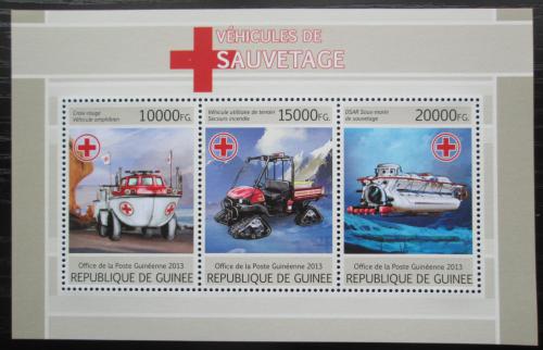 Poštové známky Guinea 2013 Èervený kríž Mi# 9709-11 Kat 18€