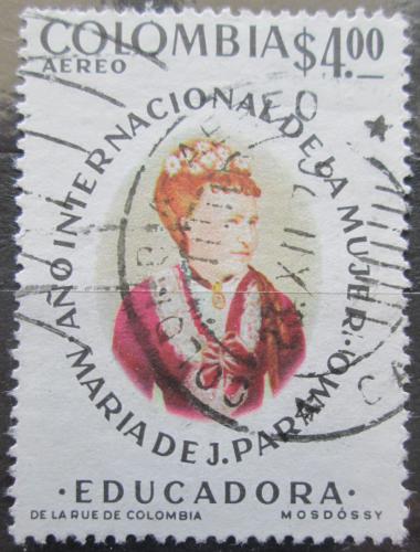 Poštová známka Kolumbia 1975 María de Jesús Páramo de Collazos Mi# 1295