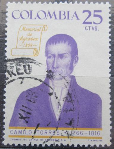 Poštová známka Kolumbia 1967 Camilo Torres Mi# 1090