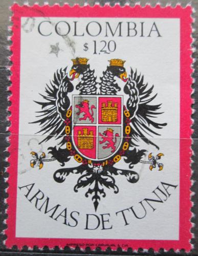 Poštová známka Kolumbia 1976 Znak Tunja Mi# 1316