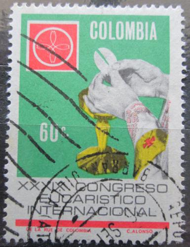 Poštová známka Kolumbia 1968 Eucharistický kongres v Bogotì Mi# 1122