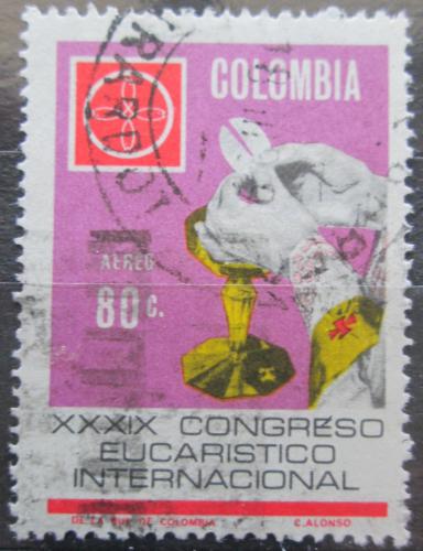 Poštová známka Kolumbia 1968 Eucharistický kongres v Bogotì Mi# 1123
