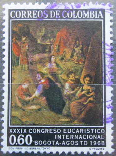 Poštová známka Kolumbia 1968 Umenie, Gregorio Vásquez de Arce y Ceballos Mi# 1126