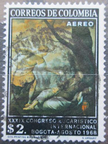Poštová známka Kolumbia 1968 Umenie, Gregorio Vásquez de Arce y Ceballos Mi# 1132