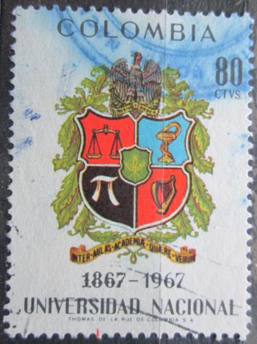 Poštová známka Kolumbia 1968 Znak univerzity v Bogotì Mi# 1139