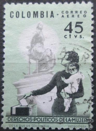Poštová známka Kolumbia 1963 Ženská práva Mi# 1043