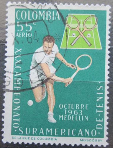 Poštová známka Kolumbia 1963 Tenis Mi# 1049