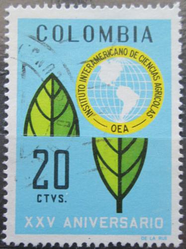 Poštová známka Kolumbia 1969 Po¾nohospodárstvo Mi# 1143