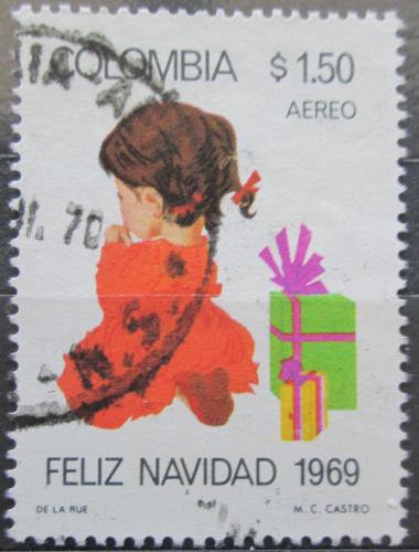 Poštová známka Kolumbia 1969 Vianoce Mi# 1162