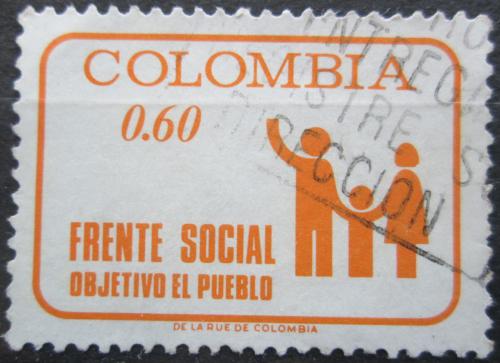 Poštová známka Kolumbia 1972 Rodina Mi# 1237