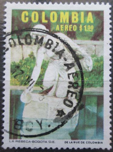 Poštová známka Kolumbia 1972 Socha La Rebeca Mi# 1241