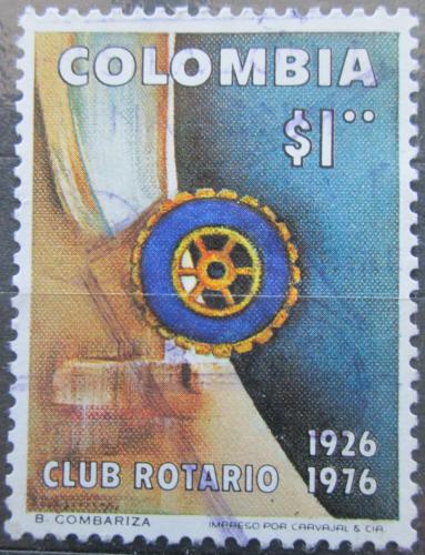 Poštová známka Kolumbia 1976 Rotary Intl., 50. výroèie Mi# 1315