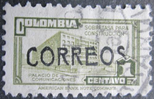 Poštová známka Kolumbia 1948 Budova pošty v Bogotì Mi# 520