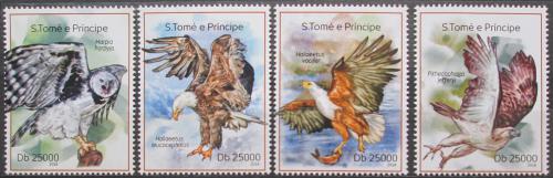 Poštové známky Svätý Tomáš 2014 Orli Mi# 5599-5602 Kat 10€