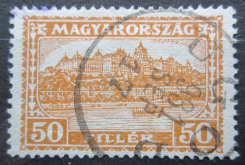 Poštová známka Maïarsko 1931 Krá¾ovský hrad v Budapešti Mi# 454