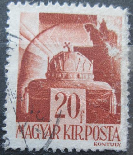 Potov znmka Maarsko 1943 Krovsk koruna Mi# 715 - zvi obrzok