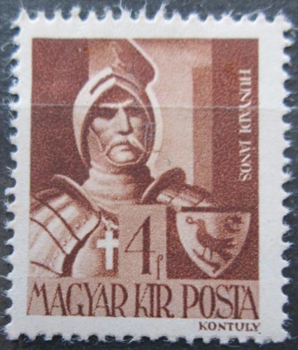 Poštová známka Maïarsko 1943 János Hunyadi  Mi# 708