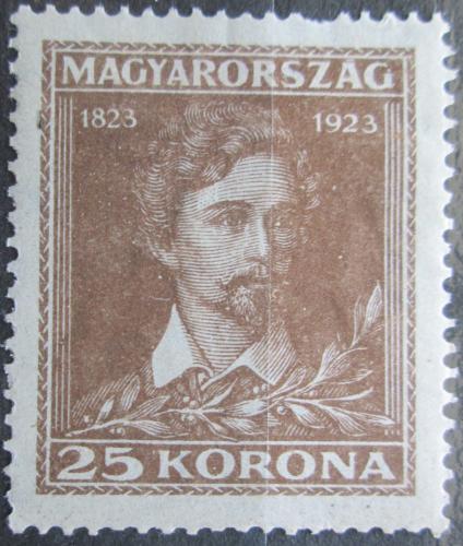Poštová známka Maïarsko 1923 Sándor Petõfi, básník Mi# 371