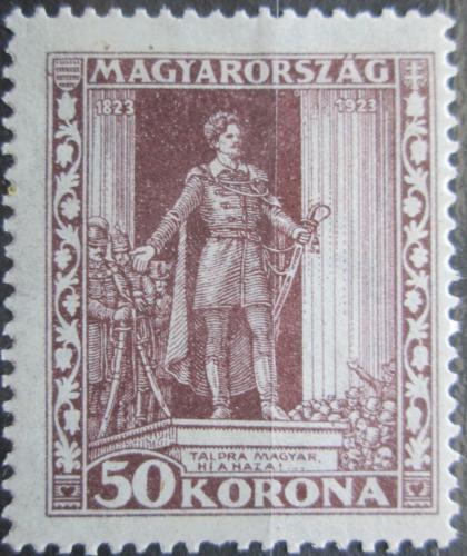Poštová známka Maïarsko 1923 Sándor Petõfi, básník Mi# 373