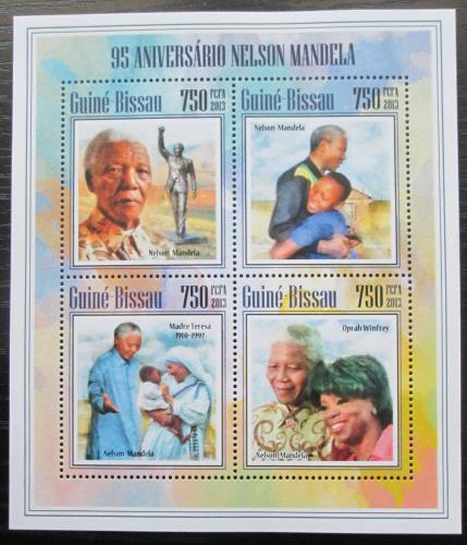 Poštové známky Guinea-Bissau 2013 Nelson Mandela Mi# 6961-64 Kat 12€