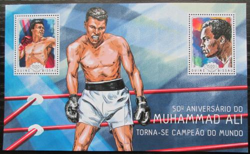 Poštové známky Guinea-Bissau 2014 Muhammad Ali , box Mi# Block 1253 Kat 12€