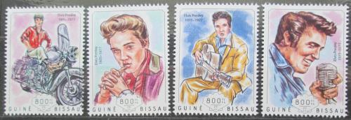 Poštové známky Guinea-Bissau 2014 Elevys Presley Mi# Mi# 7405-08 Kat 13€