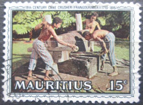 Poštová známka Mauricius 1969 Zpracování cukrové tøtiny Mi# 356