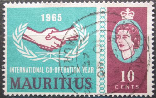 Poštová známka Mauricius 1965 Rok mezinárodní spolupráce Mi# 285