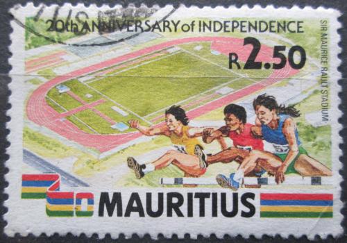 Poštová známka Mauricius 1988 Stadión Sir-Maurice-Rault Mi# 663